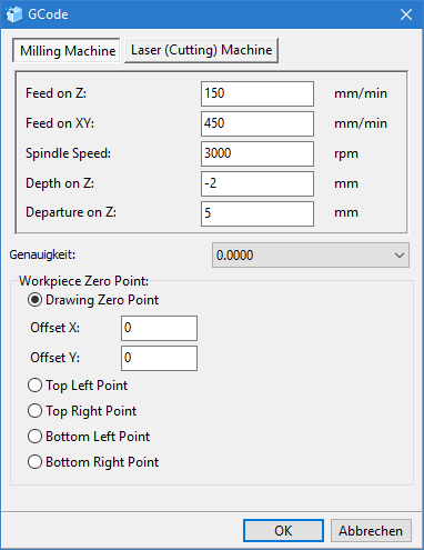  DWG/DXF in G-Code im ABViewer