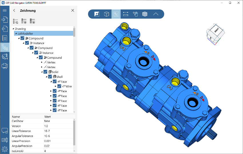 Neues Release von CST CAD Navigator